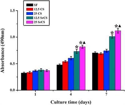 Fabrication and Effect of Strontium-Substituted Calcium Silicate/Silk Fibroin on Bone Regeneration In Vitro and In Vivo